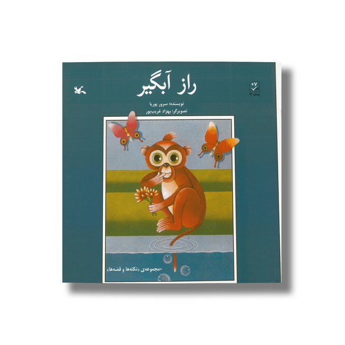 کتاب راز آبگیر (مجموعه نکته ها و قصه ها) اثر سرور پوریا نشر کانون پرورش فکری کودکان و نوجوانان