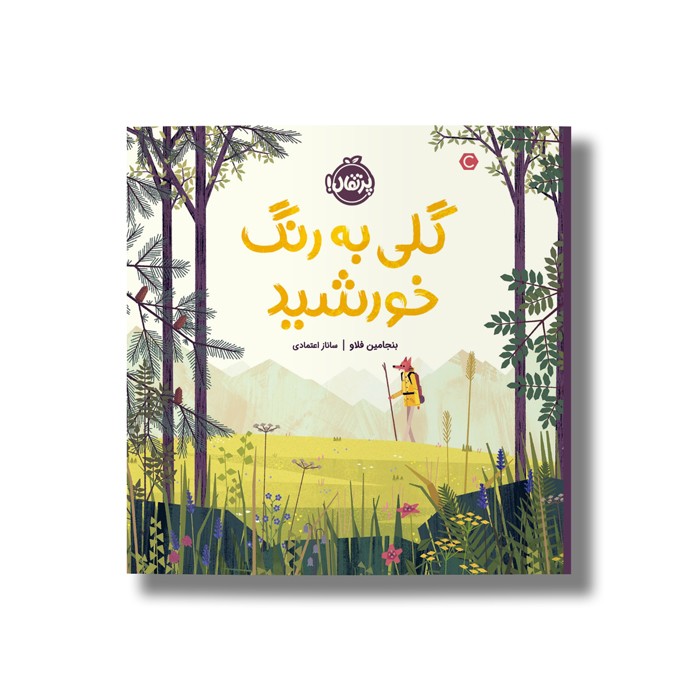 کتاب گلی به رنگ خورشید اثر بنجامین فلاو ترجمه ساناز اعتمادی نشر پرتقال