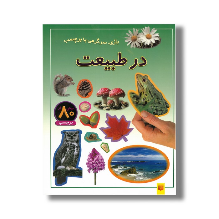 کتاب در طبیعت (بازی سرگرمی با برچسب) نشر پیدایش