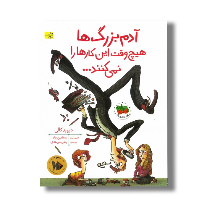 کتاب آدم بزرگ ها هیچ وقت این کارها را نمی کنند اثر دیوید کالی ترجمه رضی هیرمندی نشر افق