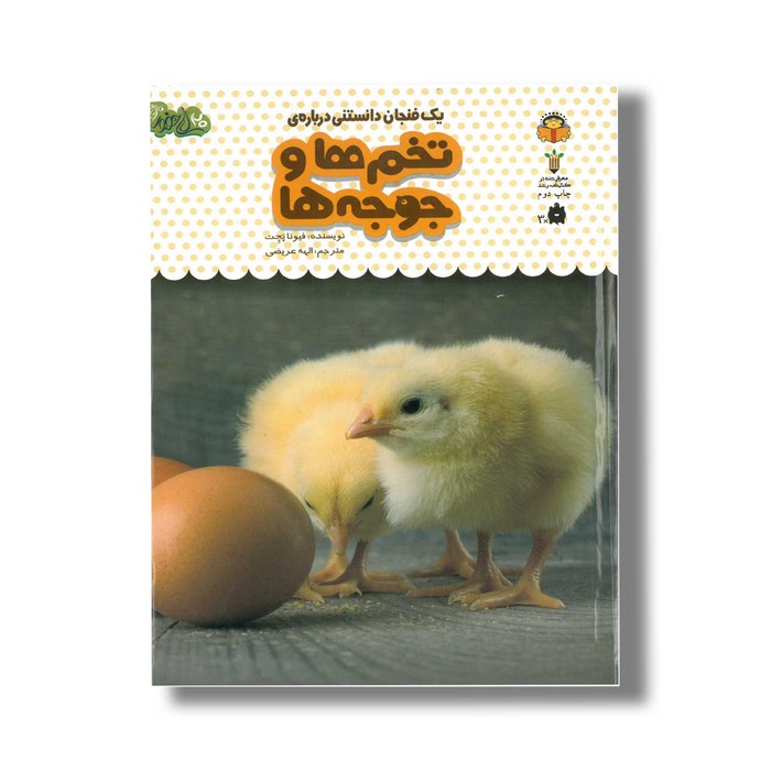 کتاب یک فنجان دانستنی درباره تخم ها و جوجه ها (جلد 14) اثر فیونا پچت ترجمه الهه عریضی نشر نوشته