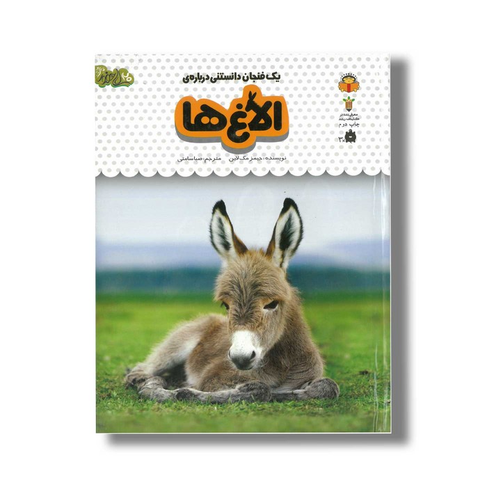 کتاب یک فنجان دانستنی درباره الاغ ها (جلد 15) اثر جیمز مک لاین ترجمه صبا سامتی نشر نوشته