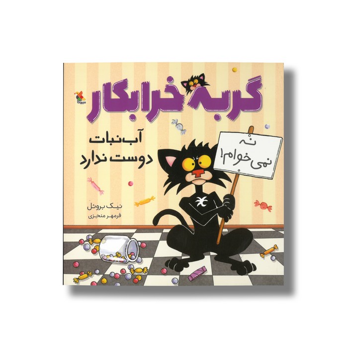 گربه خرابکار آب نبات دوست ندارد اثر نیک بروئل ترجمه فرمهر منجزی نشر میچکا