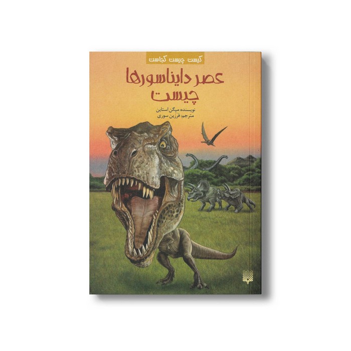 کتاب عصر دایناسورها چیست (کیست چیست کجاست) اثر میگن استاین ترجمه فرزین سوری نشر پیدایش
