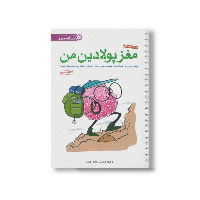 کتاب مغز پولادین من اثر وحیده کرباسی و حامد اختیاری نشر مهرسا