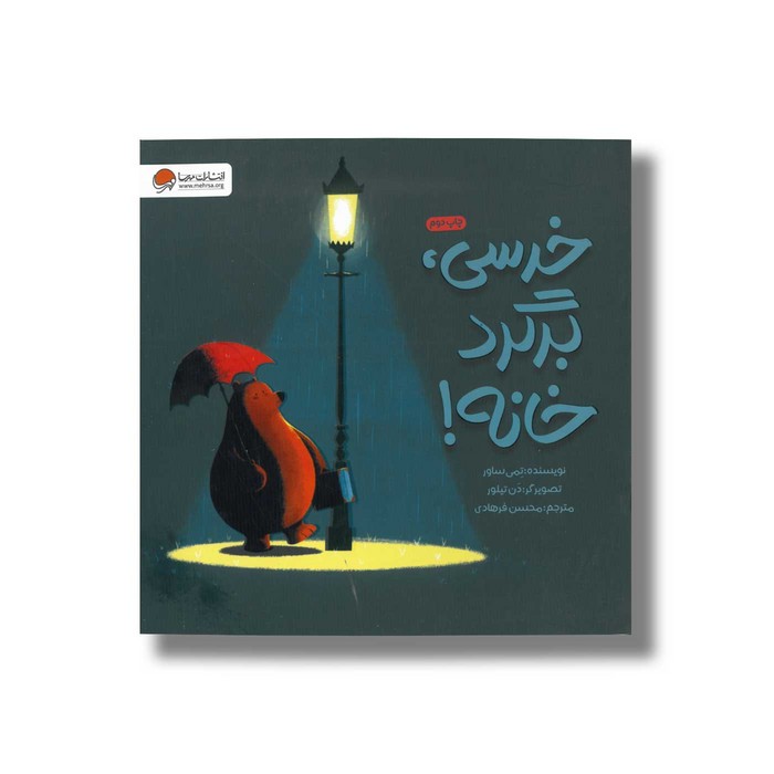 کتاب خرسی برگرد خانه اثر تمی ساور ترجمه محسن فرهادی نشر مهرسا