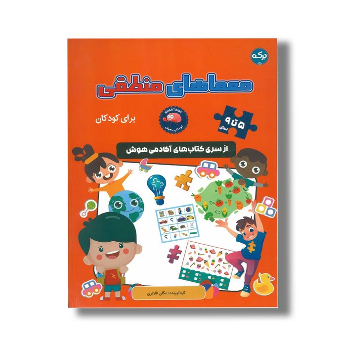 کتاب معماهای منطقی برای کودکان اثر مگان فلانری نشر برکه