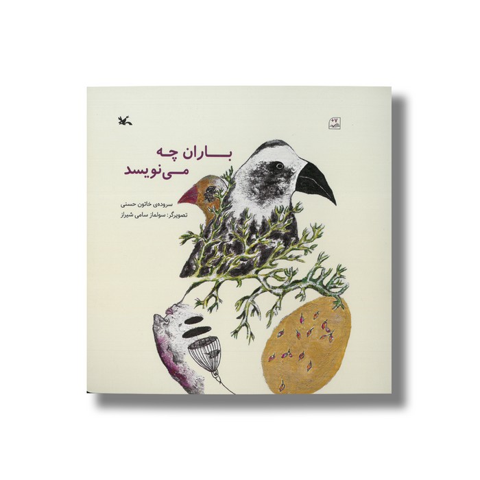 کتاب باران چه می نویسد اثر خاتون حسنی نشر کانون پرورش فکری کودکان و نوجوانان