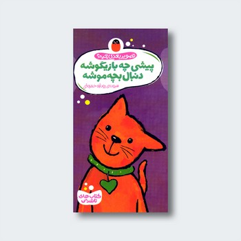 کتاب پیشی چه بازیگوشه دنبال بچه موشه (تصویر بعدی چیه) اثرگویدو وان گنکتن ترجمه رودابه حمزه ای نشر کتاب پرنده