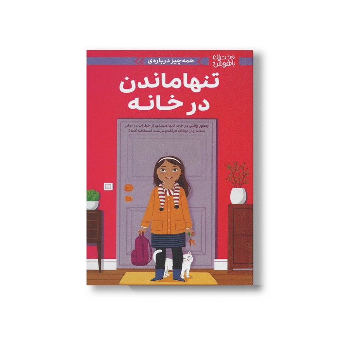 کتاب همه چیز درباره تنها ماندن در خانه (دختران باهوش) اثر داتی رایمر ترجمه زهرا غفاری نشر مهرسا