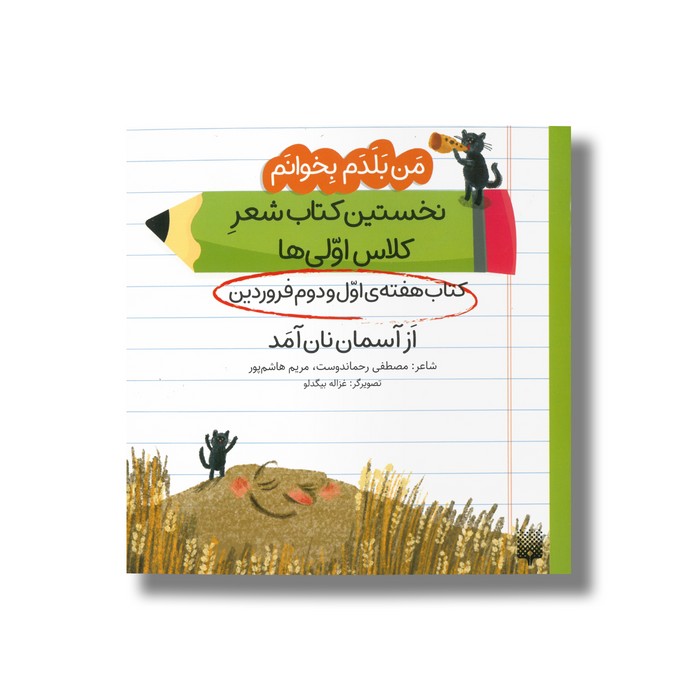 کتاب از آسمان نان آمد (من بلدم بخوانم کتاب هفته اول و دوم فروردین) اثر مصطفی رحماندوست و مریم هاشم پور نشر پیدایش