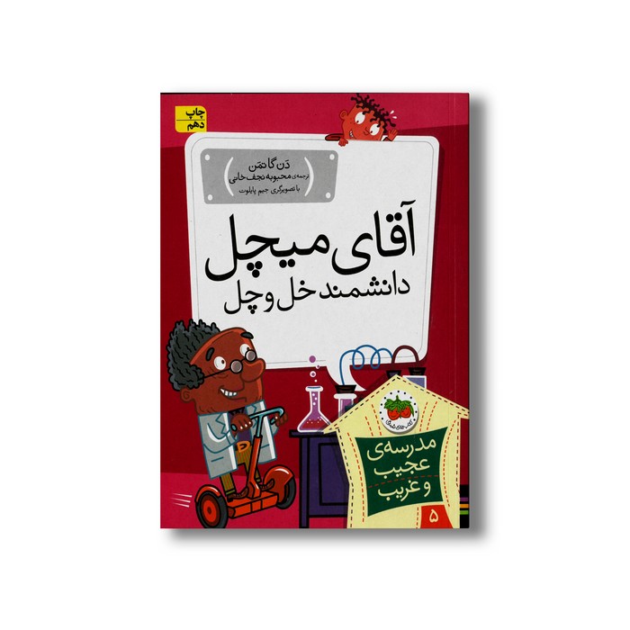 کتاب آقای میچل دانشمند خل و چل (مدرسه عجیب و غریب 5) اثر دن گاتمن ترجمه محبوبه نجف خانی نشر افق
