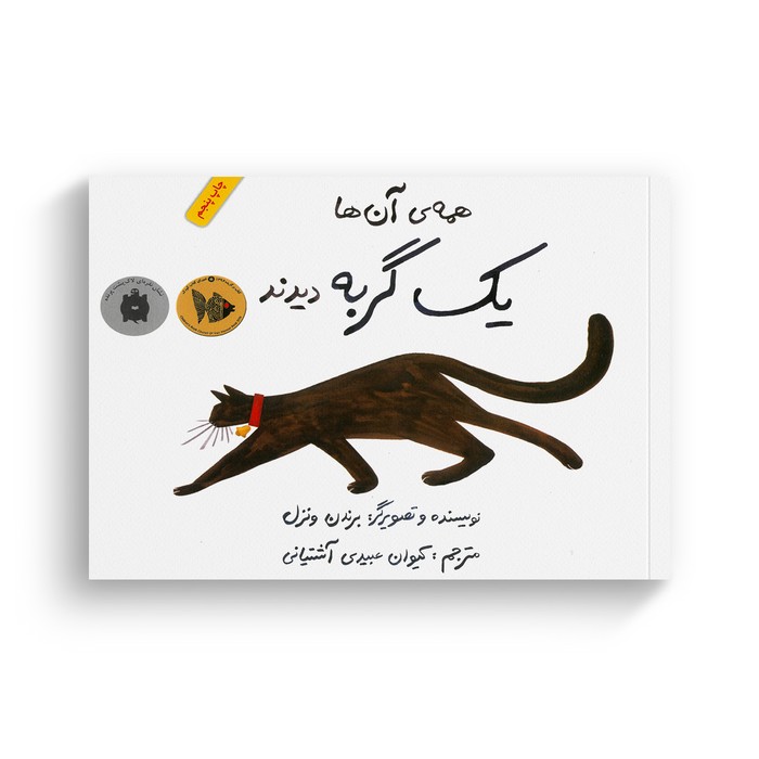 کتاب همه آن ها یک گربه دیدند اثر برندن ونزل ترجمه کیوان عبیدی آشتیانی نشر فاطمی