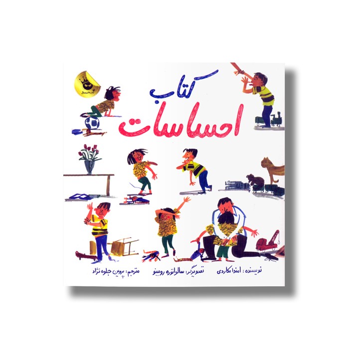 کتاب کتاب احساسات اثر امندا مکاردی ترجمه پروین جلوه نژاد نشر زعفران