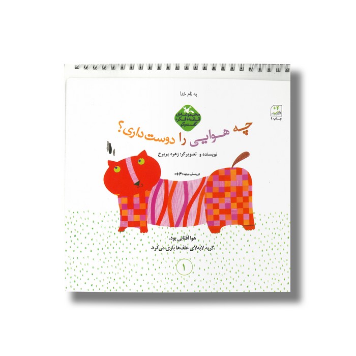 کتاب چه هوایی را دوست داری اثر زهره پریرخ نشر کانون پرورش فکری کودکان و نوجوانان