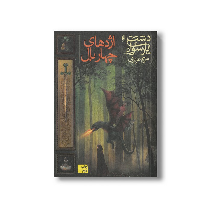 کتاب اژدهای چهار بال (دشت پارسوا 5) اثر مریم عزیزی نشر افق