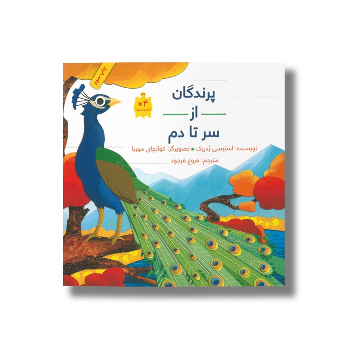 کتاب پرندگان از سر تا دم اثر استیسی ردریک ترجمه فروغ فرجود نشر فاطمی