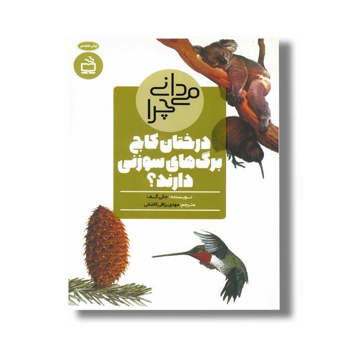 کتاب می دانی چرا درختان کاج برگ های سوزنی دارند اثر جکی گف ترجمه مهدی رزاقی کاشانی نشر مدسه