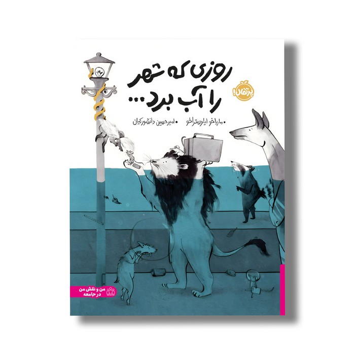 کتاب روزی که شهر را آب برد اثر ماریاخو ایلوستراخو ترجمه امیرحسین دانشورکیان نشر پرتقال