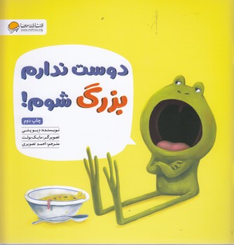 کتاب دوست ندارم بزرگ شوم اثر دیو پتی ترجمه احمد تصویری نشر مهرسا