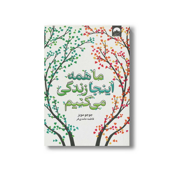 کتاب ما همه اینجا زندگی می کنیم اثر جوجو مویز ترجمه فاطمه حامدی فر نشر میلکان
