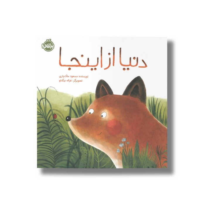 کتاب دنیا از اینجا اثر مسعود ملک یاری انتشارات پرتقال