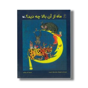 کتاب ماه از آن بالا چه دید اثر برایان وایلد اسمیت ترجمه آذین بهزادی نشر کانون پرورش فکری کودکان و نوجوانان