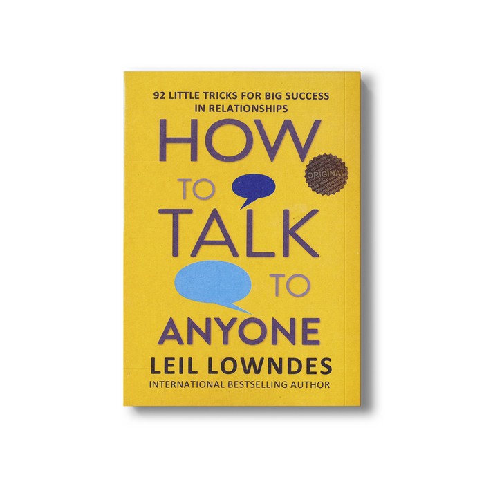 کتاب How to Talk to Anyone اثر Leil Lowndes نشر مات