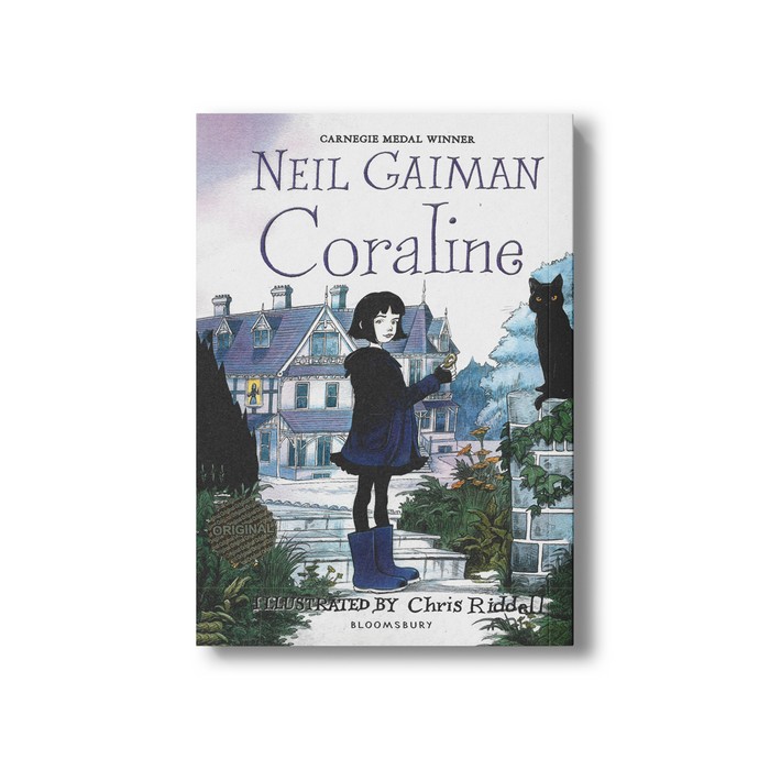 کتاب Coraline  اثر Neil Gaiman نشر مات