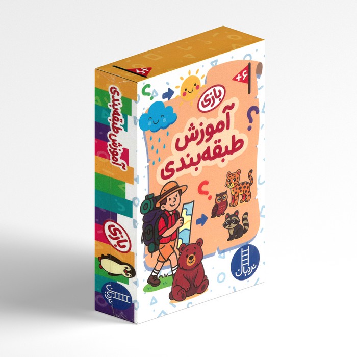 بازی آموزش طبقه بندی (40 کارت) محصول نردبان